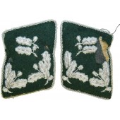 3er Reich forester collartabs in rank Heeresrevierförster