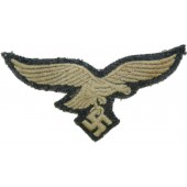 3rd Reich Luftwaffe combat tunic removed breast eagle