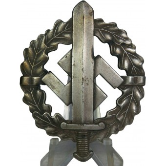 En SA Sport Badge Silver Grade. SA- Sportabzeichen in Silber Berg-Nolte. Espenlaub militaria