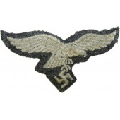 Gorra de campaña sin águila bordada a máquina-Luftwaffe