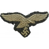 Luftwaffe eagle removed from headgear