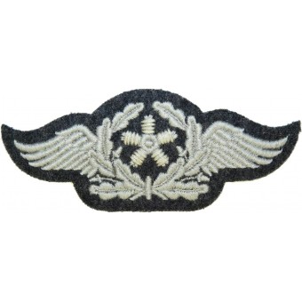 Luftwaffe Fliegerbluse manga insignia comercial de Personal Técnico de Aviación. Espenlaub militaria