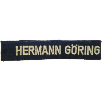 Título manguito Luftwaffe Hermann Goering. Espenlaub militaria