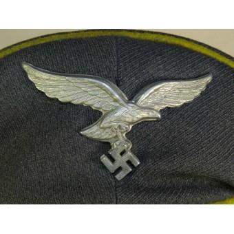 Unteroffizier der Luftwaffe Fliegendes Personal oder Fallschirmjäger Schirmmütze. Espenlaub militaria