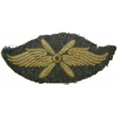 Luftwaffe tunika borttagen saltärmsmärke för flygande personal