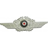 Gorra de visera de la Luftwaffe corona-cockade