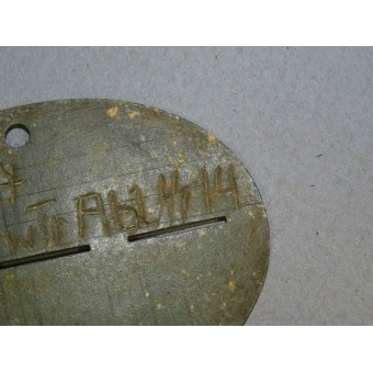 Смертный медальон дивизии Галичина: Back Komp Verw Tr. 14. Espenlaub militaria