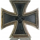 Rudolf Souval Unmarked Iron Cross First Cross. Zeer goede versleten toestand
