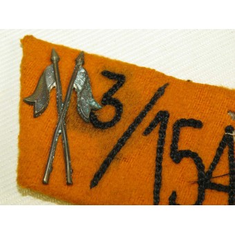 Pestañas de collar SA para Reiter Standarte 154, 3 Sturm. SA - Gruppe Süd-West. Espenlaub militaria