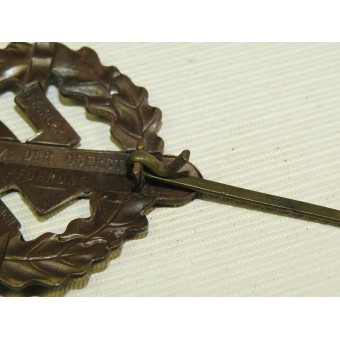 SA-Wehrabzeichen i brons. Egendom der obersten SA-Fuhrung. Espenlaub militaria