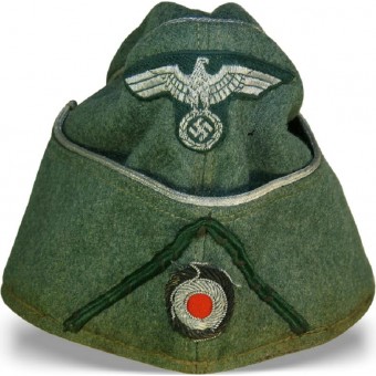 Tappo laterale M 38 per Wehrmachtbeamte - lamministrazione Wehrmacht. Espenlaub militaria