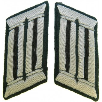 Wehrmacht Heer / Army Pionier / Engineer Officers Collar Tabs. Espenlaub militaria