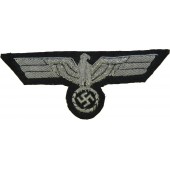 Wehrmacht Heer Panzertruppe bullion breast eagle