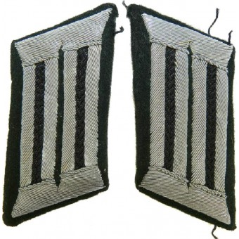 Wehrmacht Heer Pionier Officers Collar Tabs voor Feldbluse. Espenlaub militaria