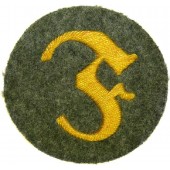 Wehrmacht Heer, Pyrotechnician trade/award arm patch