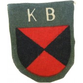 Wehrmacht Heer. Escudo de manga de los cosacos de Kuban