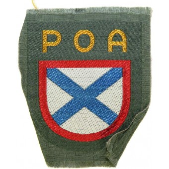 Wehrmacht Heer Mouwschild van ROA- POA. Bevo. Espenlaub militaria