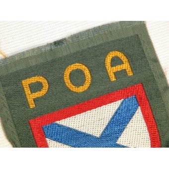 Wehrmacht Heer Mouwschild van ROA- POA. Bevo. Espenlaub militaria