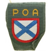 Wehrmacht Heer Sleeve shield of ROA- POA. BeVo