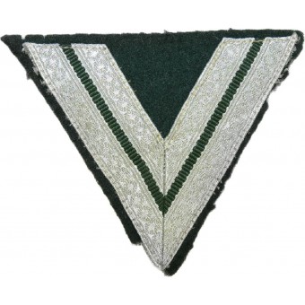 Wehrmacht Heer Uniform poisti Winkelin sijoituksessa Obergefreiter. Espenlaub militaria