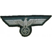 Wehrmacht heer, Waffenrock poistettu litteänlankainen kotka.