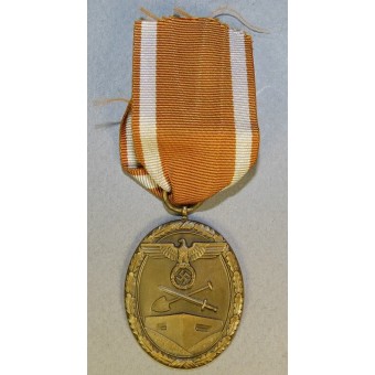 Medalla de Westwall. extremadamente fino. Espenlaub militaria