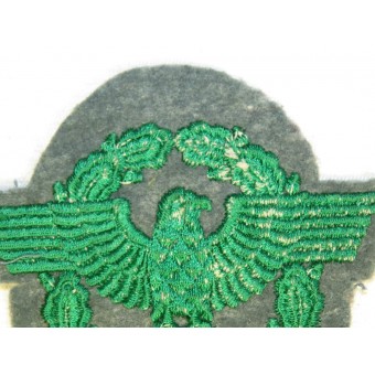 Águila WW2 policía alemana de la manga para Schutzpolizei. Espenlaub militaria