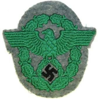 WW2 Saksan poliisihihan kotka Schutzpolizelle. Espenlaub militaria