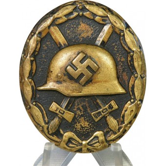 1939 Verwundetenabzeichen, Schwarz. insignia herida negro. Espenlaub militaria