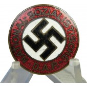 Early transitional NSDAP badge "39" marked Robert Beck-Pforzheim