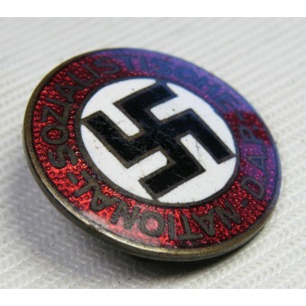Early transitional NSDAP badge 39 marked Robert Beck-Pforzheim. Espenlaub militaria