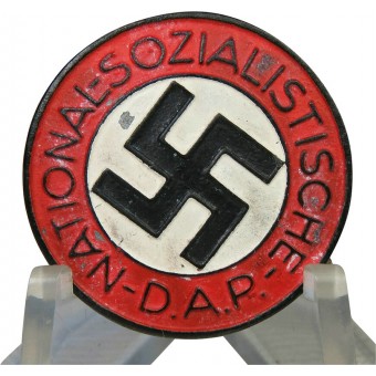 Cerca de la menta de zinc М1 / 14 RZM NSDAP insignia miembro del partido. Espenlaub militaria
