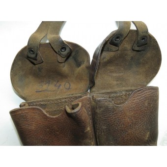 Brunt läder WW2 RKKA Mosin gevärsväska från andra världskriget.. Espenlaub militaria
