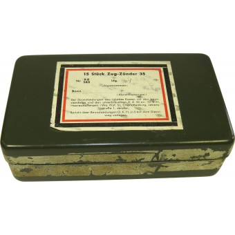 Caja de acero para los cebadores M 35 de ignición para M granada 24 stick. Espenlaub militaria