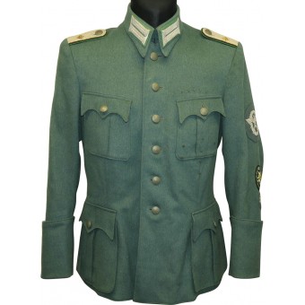 Tunica per Oberleutnant in Gebirgsjäger Reggimento 18.. Espenlaub militaria