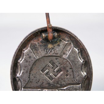 Funke & Brünninghaus black wound badge 1939, marked L/56. Espenlaub militaria