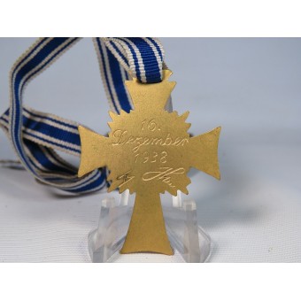 Ehrenkreuz der deutschen Mutter, 1. Klasse, Gold. Espenlaub militaria