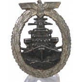 Знак " член экипажа линкора или крейсера, Шверин, цинк