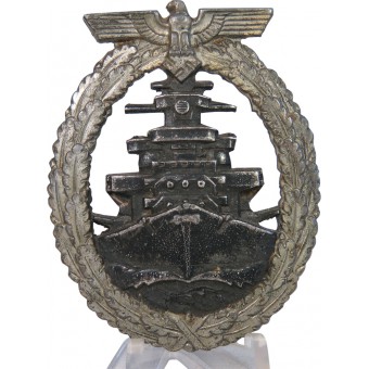 Знак  член экипажа линкора или крейсера, Шверин, цинк. Espenlaub militaria