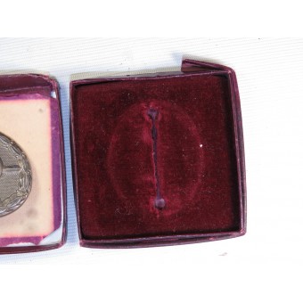 Silver wound badge 1939 in the box of issue. Espenlaub militaria