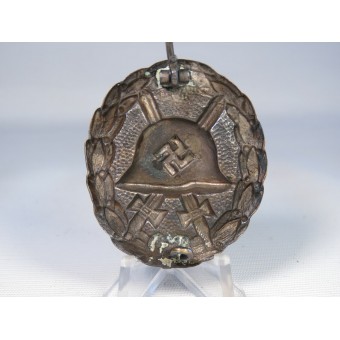 Español, primer tipo 1939 plata insignia herida clase. Espenlaub militaria