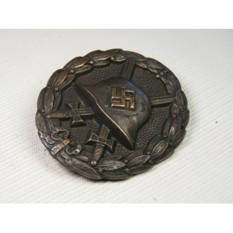 Espagnol, premier type 1939 argent badge blessure classe. Espenlaub militaria