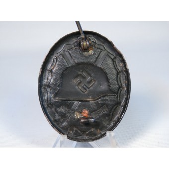 Unmarked noir badge blessure 1939. Espenlaub militaria