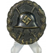 Verwundetenabzeichen - Schwarz, 1. Typ des Verwundetenabzeichens 1939 schwarz