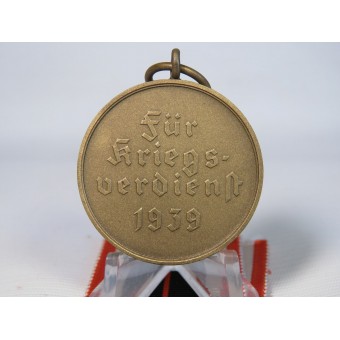 Mérito de Guerra Medal- Kriegsverdienstmedaille 1939, en su bolsa de emisión. Espenlaub militaria