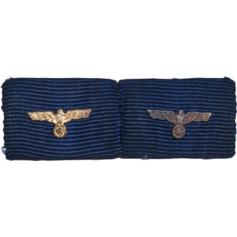 Wehrmacht long service medal ribbon bar for 18 years. Espenlaub militaria