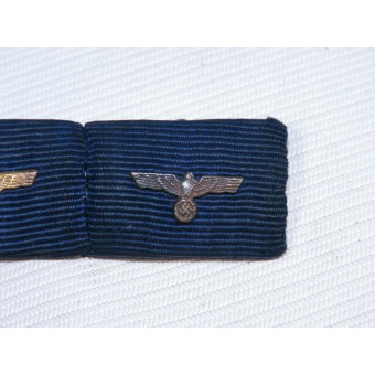 Wehrmacht long service medal ribbon bar for 18 years. Espenlaub militaria