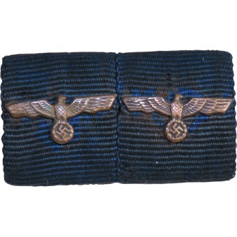 Wehrmacht barra de la cinta medallas de largo por 25 años de servicio. Espenlaub militaria