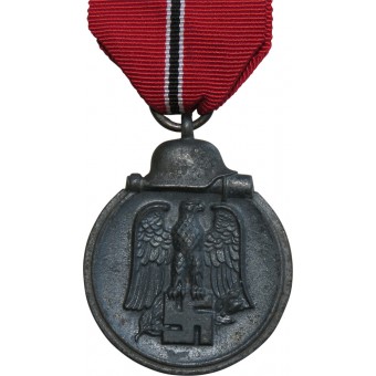 Winterschlacht im Osten, médaille non marquée couverte de Brennlak. Espenlaub militaria