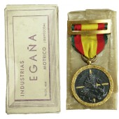 Medalj från det spanska inbördeskriget 1936